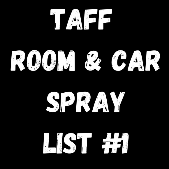 TAFF Room & Car Spray 100ml - List #1 - NEW