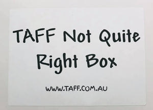 TAFF Not Quite Right Box