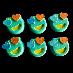 TAFF CK One Emoji Heart Eyes Bath Bombs  - NEW